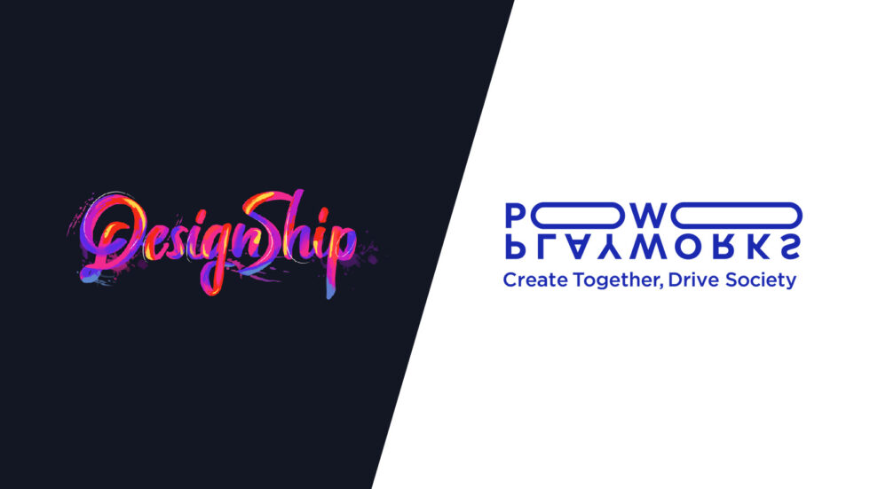 Designship と PLAYWORKS のロゴマーク